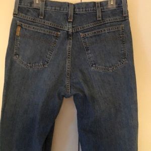 Men’s tall Cinch slimmest fitting jeans bronze gold label dark wash